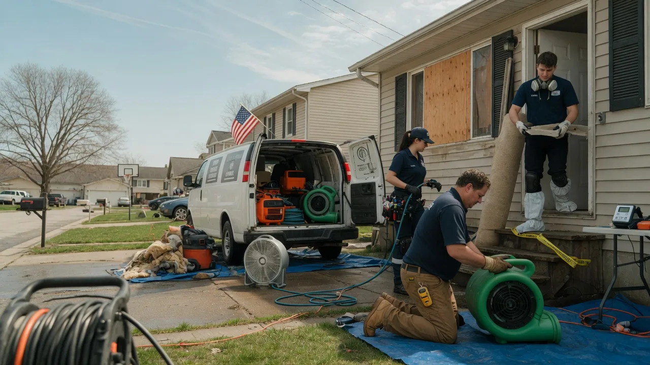 Water Damage Restoration in Addison, PA near me